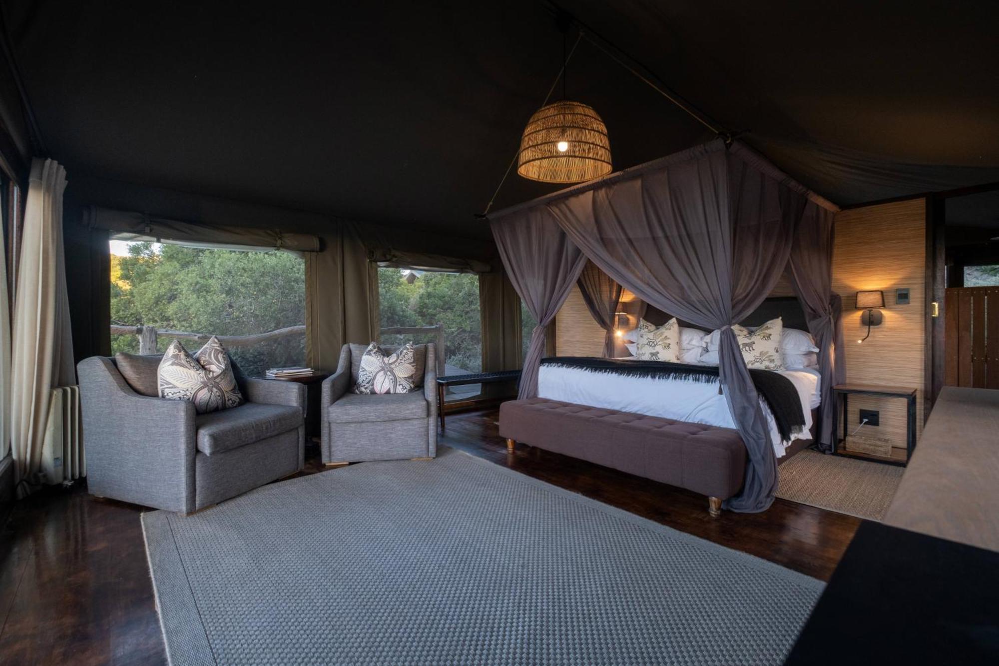 Hillsnek Safari Camp - Amakhala Game Reserve Villa Ngoại thất bức ảnh